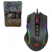 Mouse Gamer Redragon Predator RGB M612-RGB, Preto na Amazon
