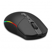 Mouse Gamer Sem Fio Redragon Invader Pro, 10000 DPI, 8 Botões, Preto - M719RGB-PRO na KaBuM!