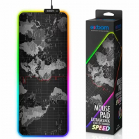 Mouse Pad Com LED RGB 11 Cores Mapa Do Mundo Matrix  - Exbom - Marketplace na Magazine Luiza