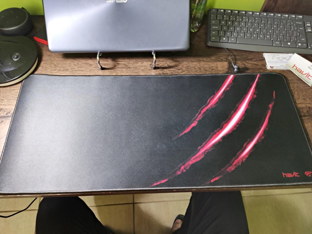 Mouse Pad Grande 70 X 30 Cm Gamer, Havit, Hv-MP860, Preto na Amazon