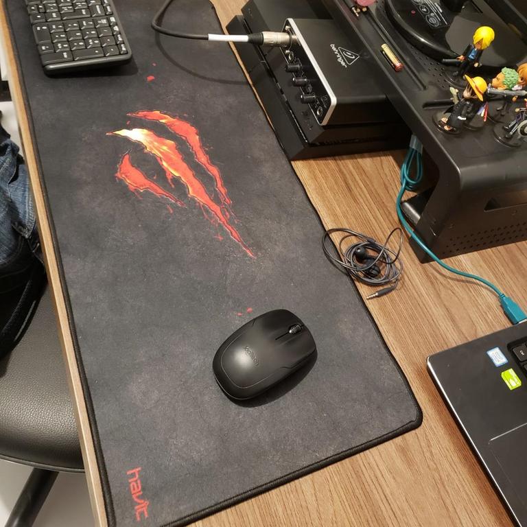 Mouse Pad Grande 70 X 30 Cm Gamer Havit, Hv-MP861, Preto na Amazon
