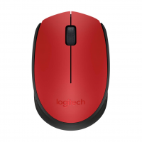 Mouse Sem Fio Logitech M170 Com Design Ambidestro Compacto, Conexão USB E Pilha Inclusa - Vermelho na Amazon
