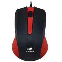 Mouse USB C3Tech MS-20RD Vermelho - Resoluções Até 1000 DPI na Amazon