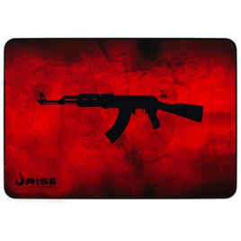 Mousepad Gamer Rise Mode AK47 Speed Grande (420x290mm) Vermelho - RG-MP-05-AKR na KaBuM!