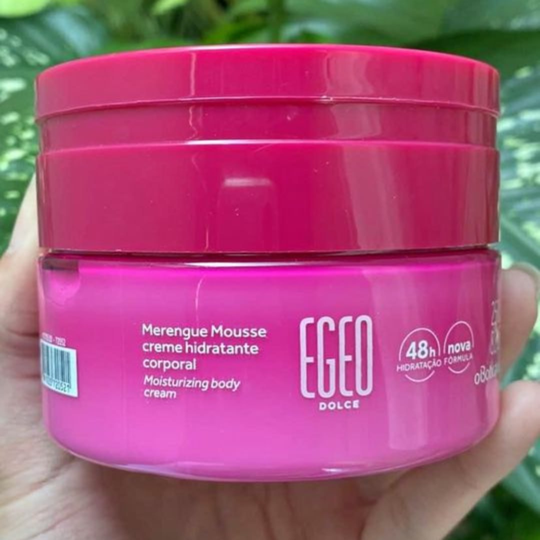 Mousse Hidratante Desodorante Corporal Egeo Dolce Merengue, 250g na oBoticário