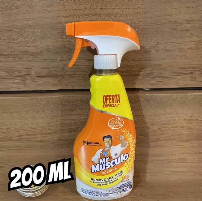 Mr. Músculo Cozinha Limpador Desengordurante Aparelho Laranja 500ml na Amazon