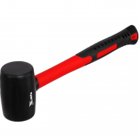 MTX Martelo De Borracha Preta 225 G Cabo Fibra De Vidro Antiderrapante na Amazon