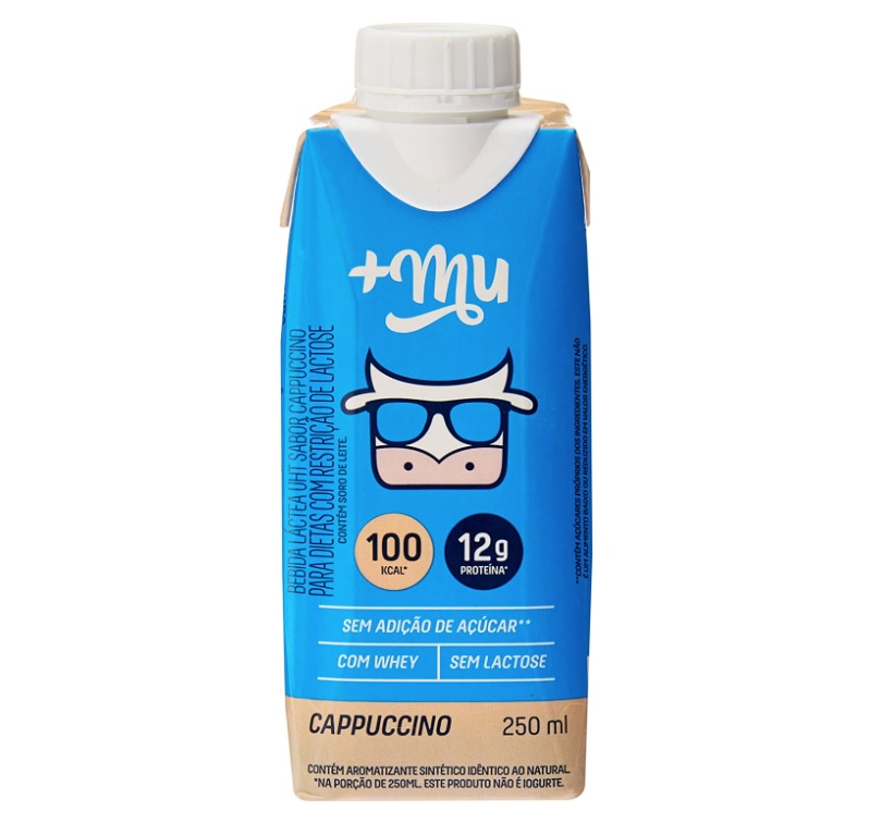 Mu Pronto Bebida Láctea Uht Cappuccino 250Ml, Mais Mu, 250Ml na Amazon