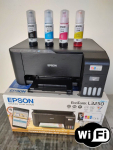 Multifuncional Epson EcoTank L3250 – Tanque de Tinta Colorida, Wi-Fi Direct, USB, Bivolt, Preto na Amazon