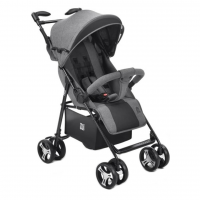 Multikids Baby Carrinho Passeio Flick 0-15Kgs Preto Com Cinza Bb445 na Amazon