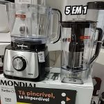 Multiprocessador Turbo Chef 5 em 1, Mondial, Preto, 1000W, 220V na Amazon