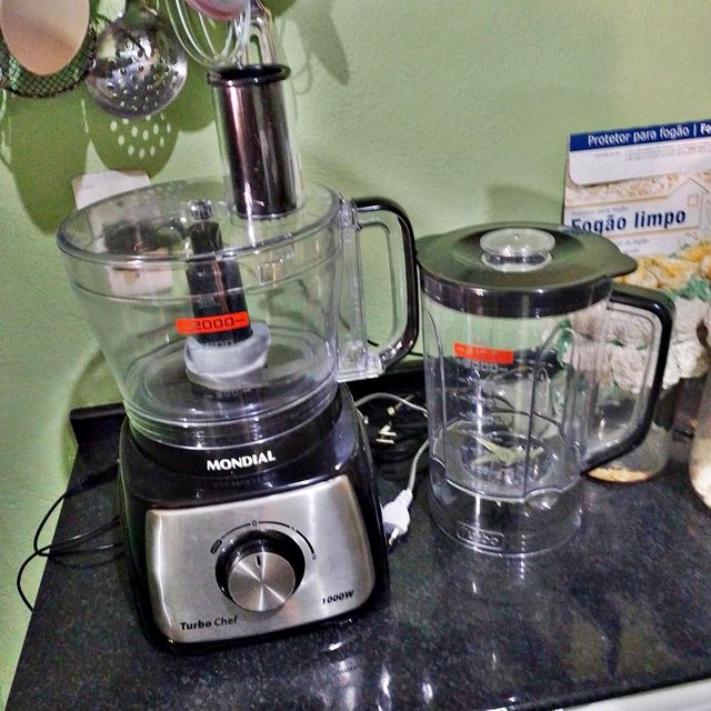 Multiprocessador Turbo Chef 5 em 1, Mondial, Preto, 1000W – MPN-01-B na Amazon