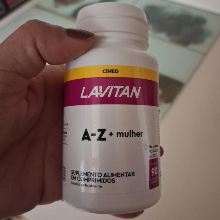 Multivitamínico Lavitan AZ Para Mulher Com 90 Comprimidos na Amazon