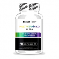 Multivitamínico Ultra 120comp - Growth Supplements na Growth Supplements