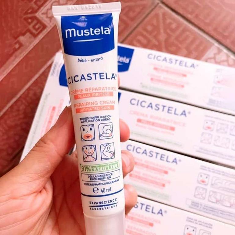 Mustela Cicastela Creme Reparador Hidratante 40ml na Amazon