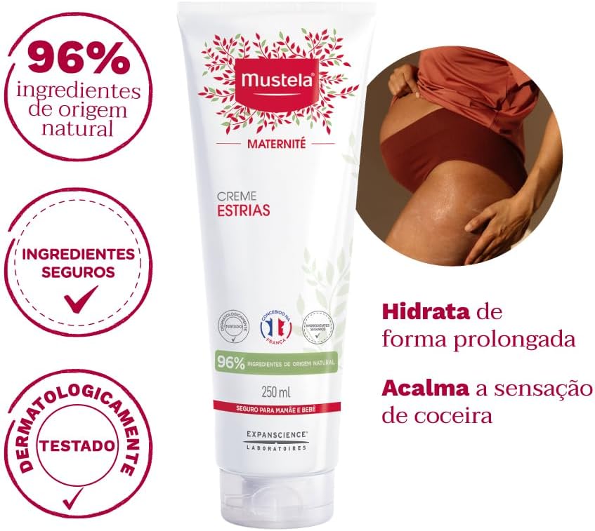 Mustela Maternité Creme Estrias 250Ml na Amazon