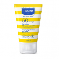 Mustela Solares Protetor Solar Infantil Loção Rosto E Corpo FPS 50+, 100 Ml na Amazon