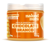Naked Nuts Pasta De Amendoim Com Chocolate Branco 150G na Amazon
