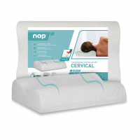 Nap Travesseiro Nasa Ortopédico Cervical D40 12/10cm De Altura Suporte Ergonômico na Amazon
