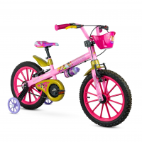 Nathor Bicicleta Infantil Aro 16 Princesas na Amazon