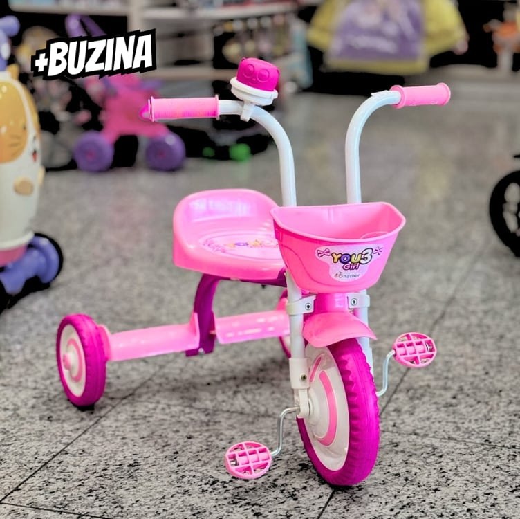 Nathor Triciclo Infantil em Alumínio na Amazon