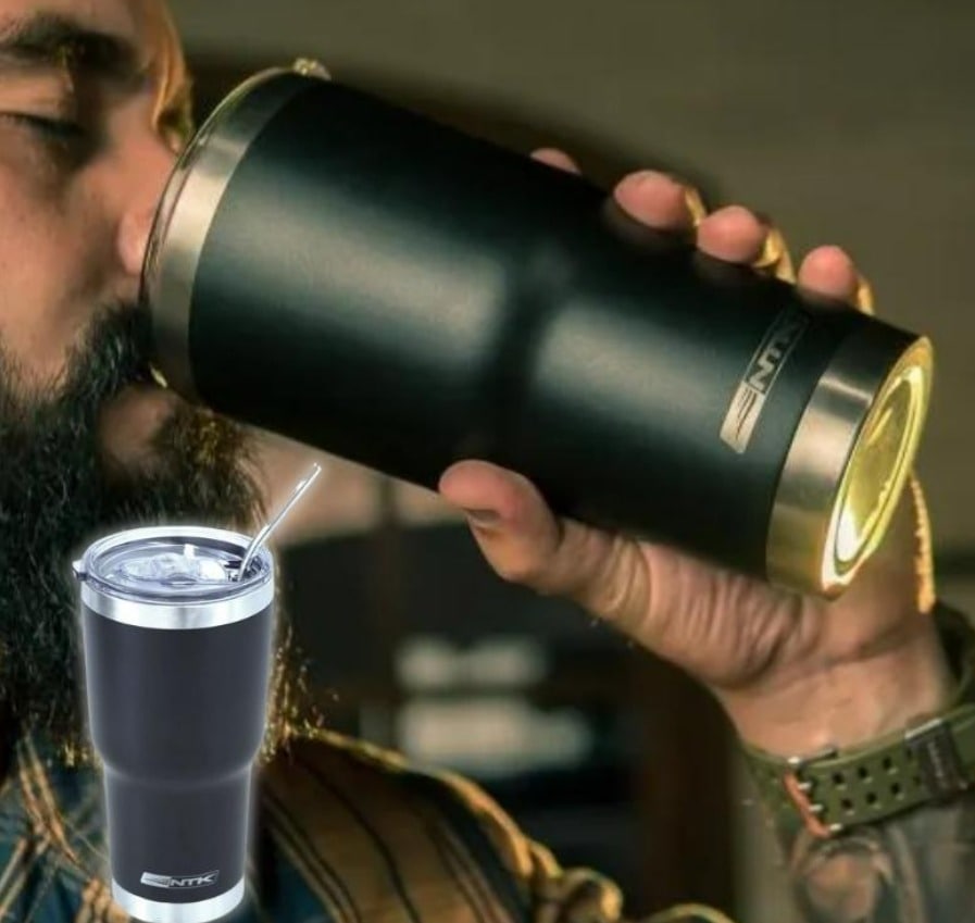 NAUTIKA Copo térmico NTK Siluet com capacidade de 850ml na Amazon