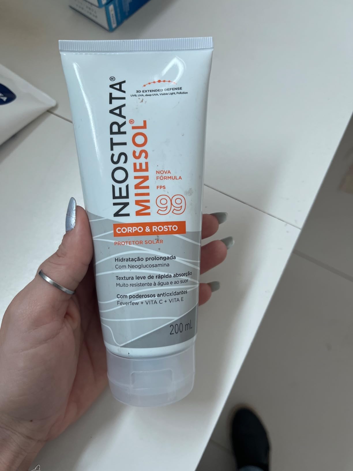 Neostrata Protetor Solar Corpo e Rosto Antioxidante FPS 99 na Amazon