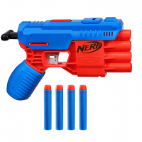 Nerf, Lançador Alpha Strike Claw QS-4, Azul E Laranja na Amazon
