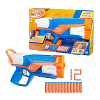 Nerf N Series Agility - Lançador Em Plástico Azul E Laranja Com 12 Dardos Nerf N1 na Amazon