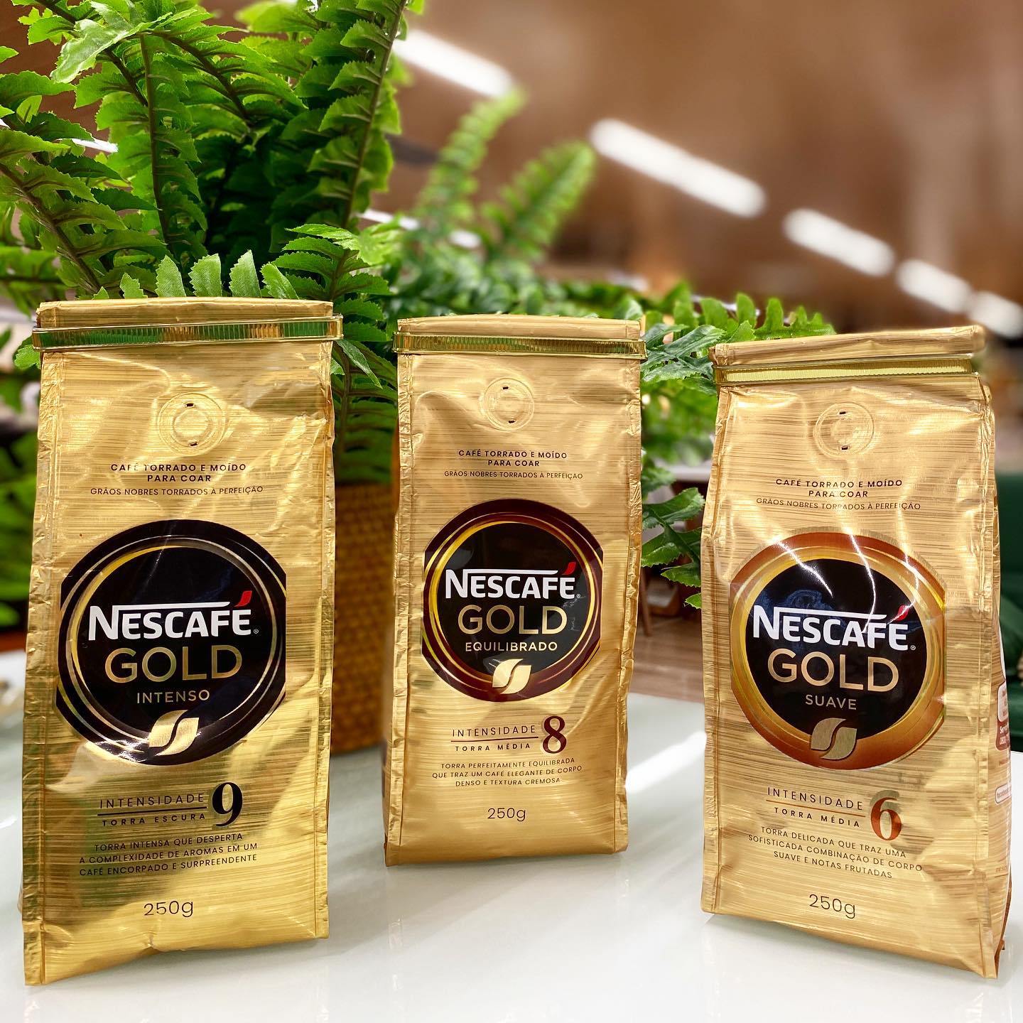 Nescafé, Café Torrado e Moído, Gold, 250g na Amazon