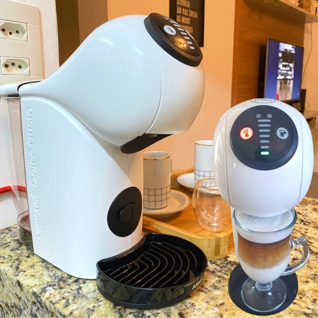 Nescafé Dolce Gusto Arno Genio S Basic Branca DGS1 na Casas Bahia
