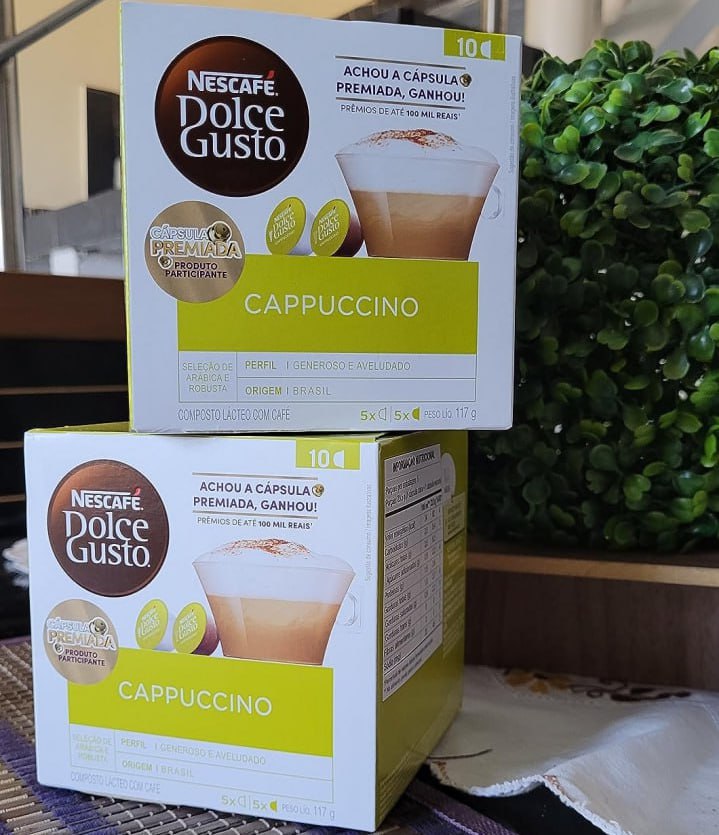 NESCAFÉ DOLCE GUSTO Café em Cápsula Cappuccino 10 Cápsulas na Amazon