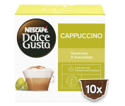Nescafé Dolce Gusto Café em Cápsula Cappuccino 10 Cápsulas na Amazon