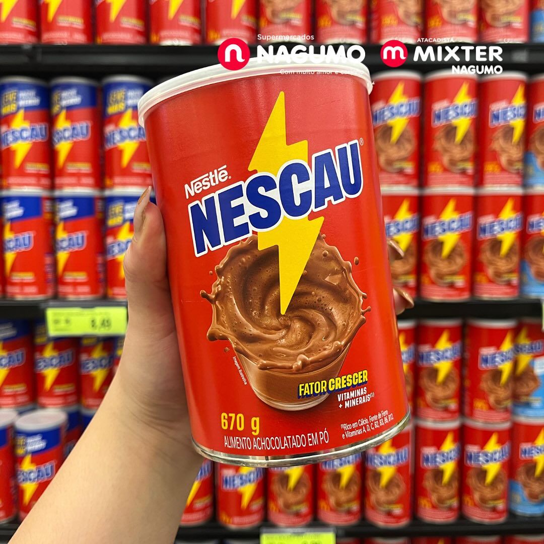 NESCAU Achoc Po Cilindro 670g na Amazon