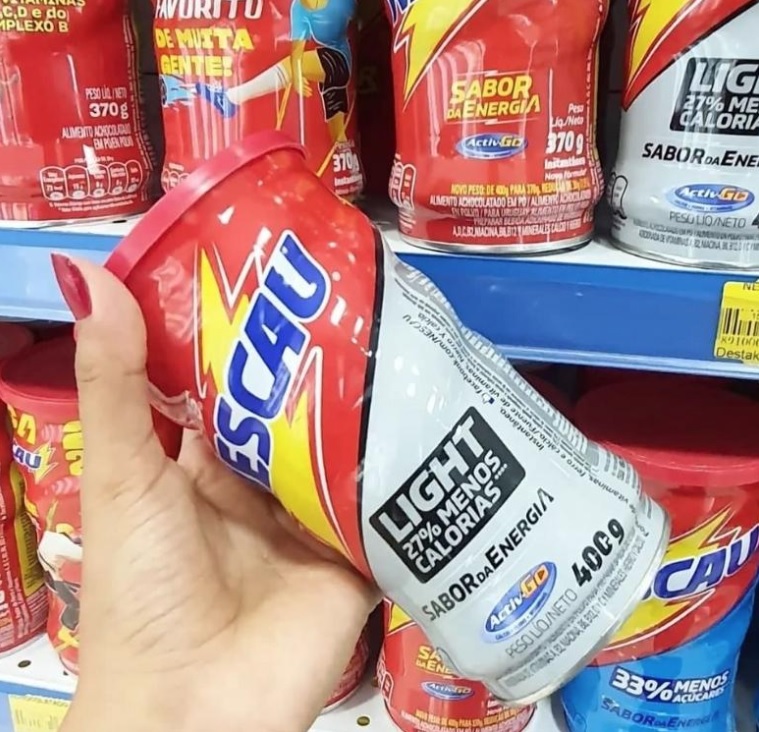 Nescau, Achocolatado em Pó Light, 400g na Amazon