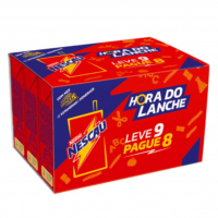 Nescau Achocolatado Zinho Chocolate Nestlé 180 Ml Pack Leve 9 Pague 8 na Amazon