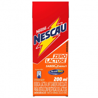 Nescau, Bebida Láctea, Prontinho Zero Lactose, 200ml na Amazon
