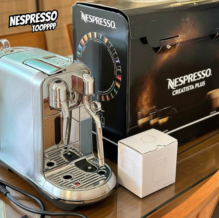 Nespresso Cafeteira Creatista Plus Metálica 110V na Amazon