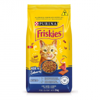 Nestlé Purina Friskies Ração Seca Para Gatos Adultos Peixes E Frutos Do Mar 3Kg na Amazon