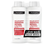 Neutrogena Hidratante Corporal Body Care Intensive Hidrata&Repara, Kit com 2 Unidades de 400ml na Amazon