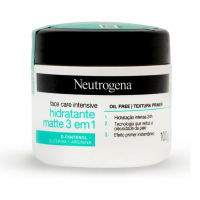 Neutrogena Hidratante Facial Matte 3 Em 1 Face Care Intensive, 100g na Amazon