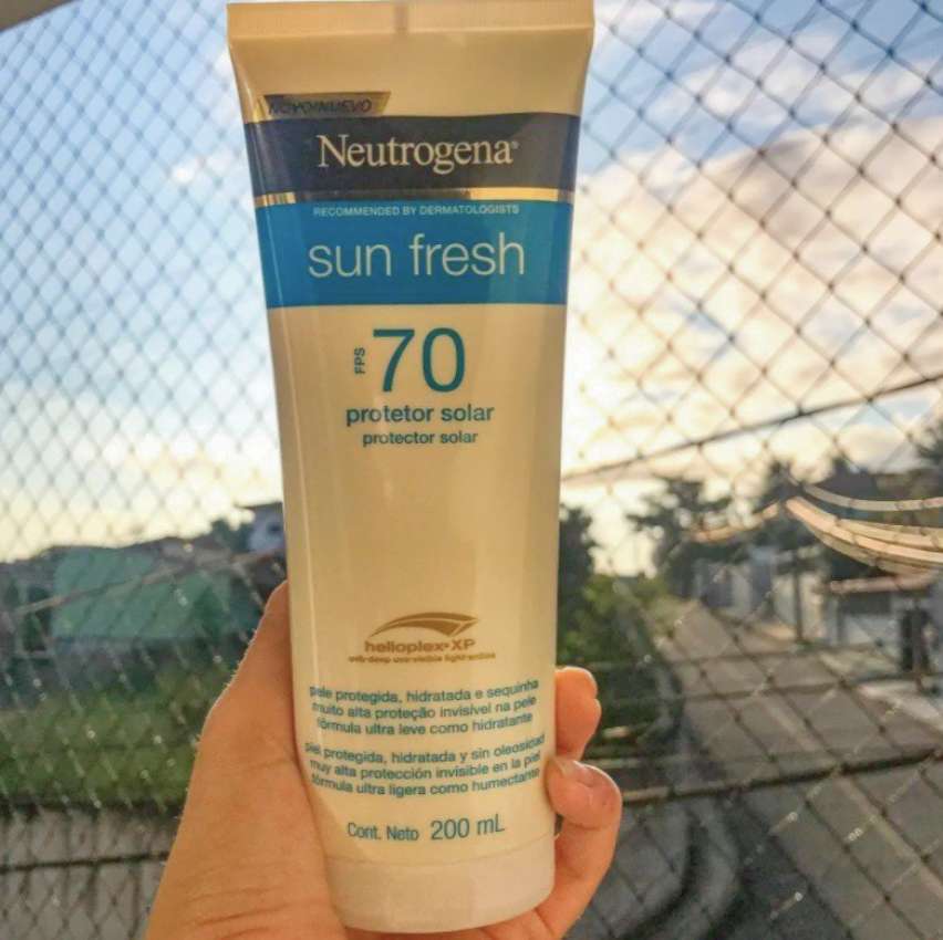 Neutrogena Sun Fresh Protetor Solar Corporal FPS 70, 200ml na Amazon