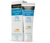 Neutrogena Sun Fresh Protetor Solar Facial FPS 70, 40g na Amazon