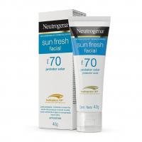 Neutrogena Sun Fresh Protetor Solar Facial FPS 70, 40g na Amazon