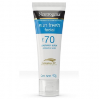 Neutrogena Sun Fresh Protetor Solar Facial FPS 70, 40g na Amazon