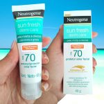 Neutrogena Sun Fresh Protetor Solar Facial Para Pele Oleosa Derm Care Pele Morena FPS 70,40g na Amazon