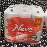 Neve Papel Higiênico Toque de Seda Folha Dupla, 30m, Leve 12 Pague 11 Rolos na Amazon