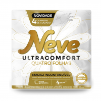 Neve Papel Higiênico Ultracomfort, Folha Quádrupla, 20m, 4 Rolos na Amazon