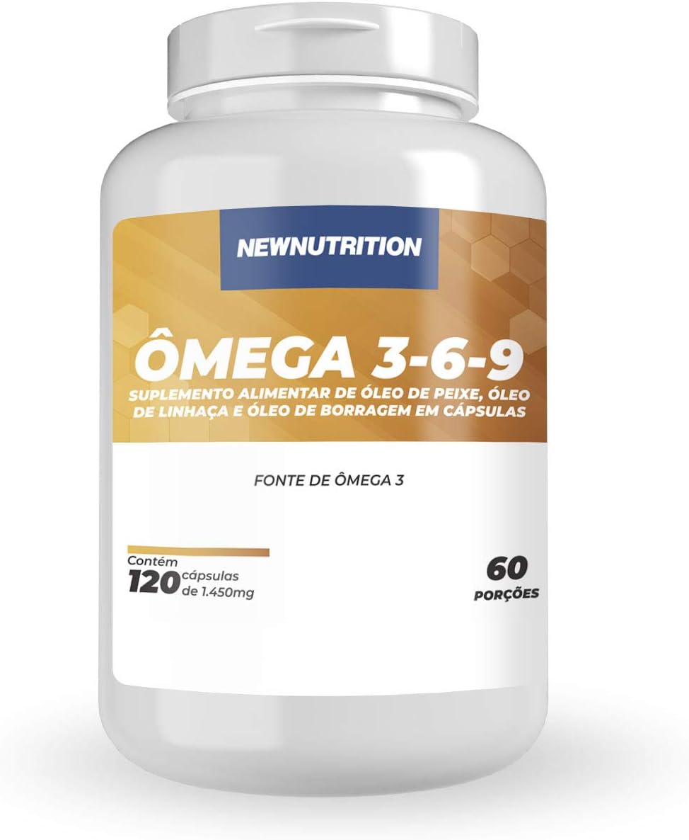 Newnutrition Ômega 3 6 9 – 120 Cápsulas – Newnutrition na Amazon