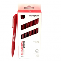 Newpen Clic 0.7 Mm, Vermelho, Cx C/ 25. na Amazon